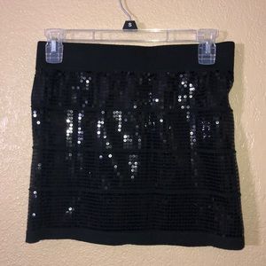 Sequin Mini-Skirt